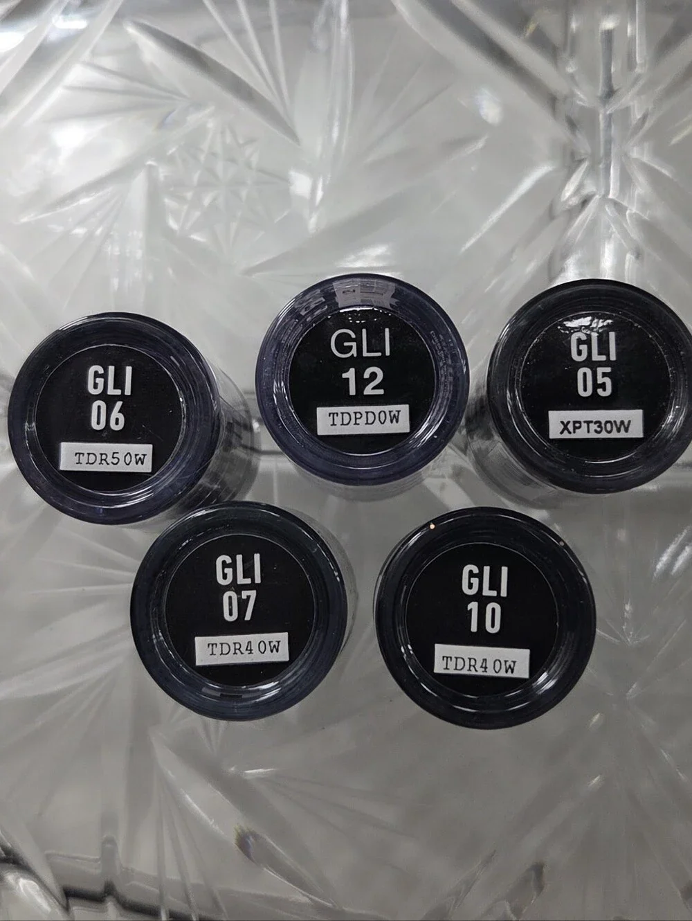 NYX Professional Makeup Face & Body Glitter Brilliants Lot of 5